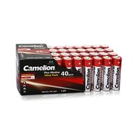 Camelion 11104006 Plus alkaline batterij LR06 (Mignon, AA, pak van 40) rood/goud