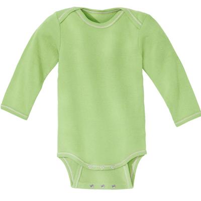 Meegroeirompertje met lange mouwen van biologisch katoen, avocado 86/92/98