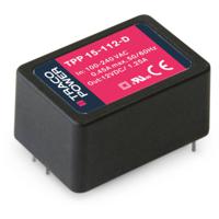 TracoPower TPP 15-109-D Schakelnetvoedingsmodule 1.67 A 15 W 9 V/DC 1 stuk(s)