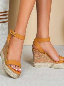 Summer Pu Vacation Slide Sandals