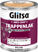 glitsa trappenlak antislip acryl 0.75 ltr