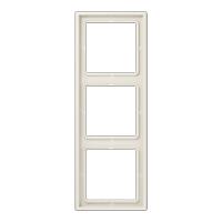 Jung LS983W Frame 3-voudig LS 990 Crème-wit