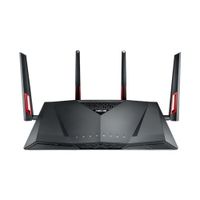 ASUS RT-AC88U draadloze router Gigabit Ethernet Dual-band (2.4 GHz / 5 GHz) Zwart - thumbnail