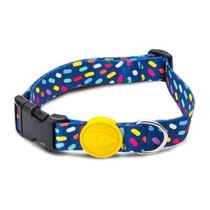 Morso Halsband hond gerecycled color invaders paars