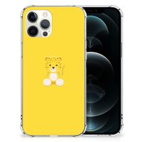 iPhone 12 Pro Max Stevig Bumper Hoesje Baby Leopard - thumbnail