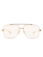 Dita Eyewear lunettes de soleil à monture rectangulaire - Blanc - thumbnail