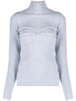 Sinead O'Dwyer Ribgebreide coltrui - Blauw