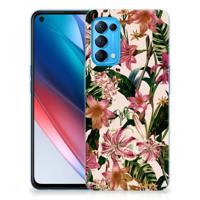 OPPO Find X3 Lite | Reno5 5G TPU Case Flowers