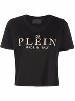 Philipp Plein t-shirt Iconic Plein crop - Noir - thumbnail