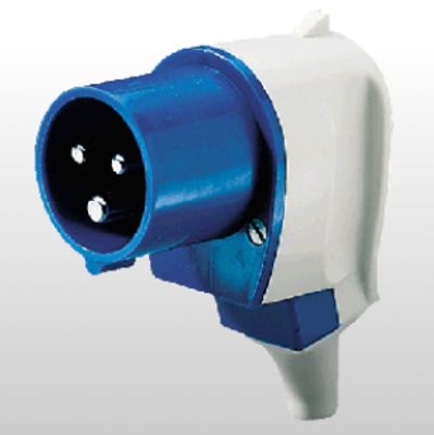 MENNEKES 1411 1411 Haakse CEE-stekker 16 A 230 V/AC 1 stuk(s)