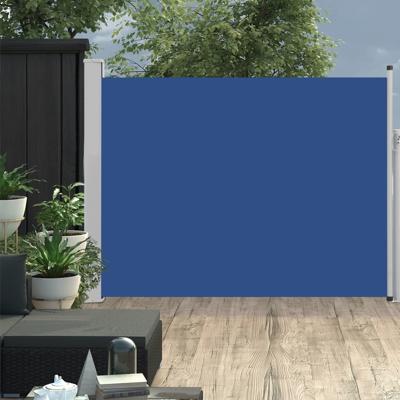 vidaXL Tuinscherm uittrekbaar 170x500 cm blauw