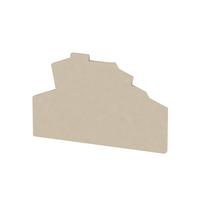 Weidmüller 1791050000-20 Afsluitplaat Beige 20 stuk(s)