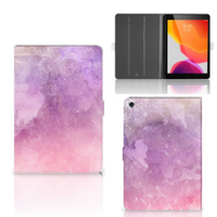 Hoes iPad 10.2 2019 | iPad 10.2 2020 | 10.2 2021 Pink Purple Paint - thumbnail