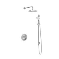 Hotbath Buddy Inbouw Regendoucheset Met 2-Weg-Omstel, Wandarm, Hoofddouche 20cm, 3-Standen Handdouche En Glijstang Chroom