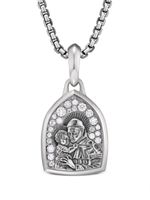 David Yurman pendentif St. Anthony à ornements - Argent