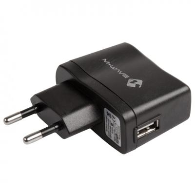 M Wave Converter AC naar USB zwart M Wave Converter AC naar USB zwart