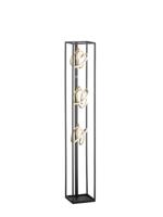 Fischer & Honsel Design staande lamp Gisi zwart met goud 40286 - thumbnail