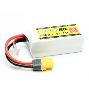 LemonRC LiPo accupack 11.1 V 1300 mAh Aantal cellen: 3 35 C Softcase XT60