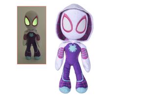 Marvel Plush Figure Glow In The Dark Eyes Ghost Spider 25 cm