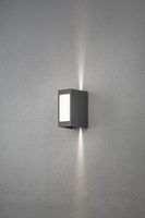 Konstsmide Cremona 7992-370 LED-buitenlamp (wand) Energielabel: G (A - G) LED LED vast ingebouwd 24 W Antraciet - thumbnail