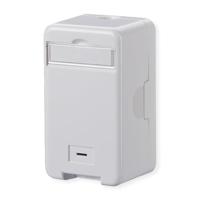 Metz Connect 1309140002KE netwerkdoos opbouwmontage onuitgerust 1 poort zuiver wit