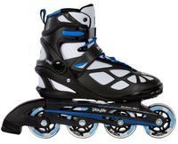 Playlife Inline skates Black 80 softboot 82A zwart maat 42