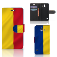 Huawei Ascend Y550 Bookstyle Case Roemenië