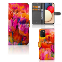 Hoesje Samsung Galaxy A03s Tulips