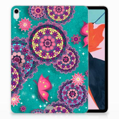 Apple iPad Pro 11 inch (2018) Tablethoes Cirkels en Vlinders Apple iPad Pro 11 inch (2018) Tablethoes Cirkels en Vlinders