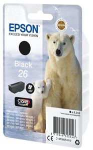 Epson Inktcartridge T2601, 26 Origineel Zwart C13T26014012