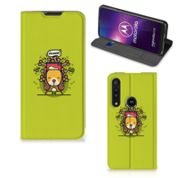 Motorola One Macro Magnet Case Doggy Biscuit