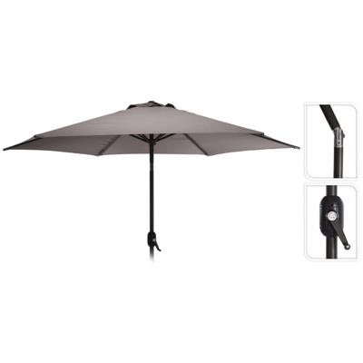 ProGarden Parasol Monica 270 cm taupe ProGarden Parasol Monica 270 cm taupe