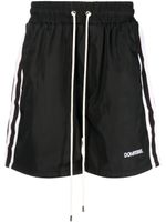 DOMREBEL short de sport à lien de resserrage - Noir