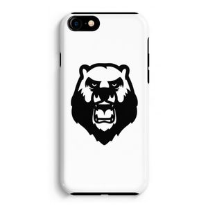 Angry Bear (white): iPhone 8 Tough Case