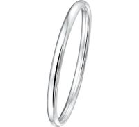 Armband Bangle ovale buis dopsluiting 5 x 60 mm - thumbnail