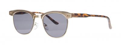 AMIGO zonnebril unisex cat.3 matgoud/smoke (aml19011a) AMIGO zonnebril unisex cat.3 matgoud/smoke (aml19011a)