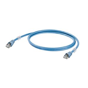 Weidmüller 1165900150 RJ45 Netwerkkabel, patchkabel CAT 6A S/FTP 15.00 m Blauw Vlambestendig 1 stuk(s)