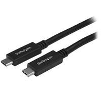 StarTech.com USB315CC1M USB C-naar-UCB C-kabel, 3 ft/1 m, M/M, USB 3.0 (5 Gbps), USB C-oplaadkabel, USB Type C-kabel, USB-C naar USB-C-kabel