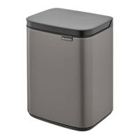 Brabantia Bo Afvalemmer 4 L - Platinum