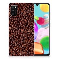 Samsung Galaxy A41 Siliconen Case Koffiebonen