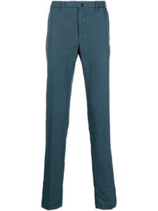 Incotex pantalon chino à coupe droite - Bleu