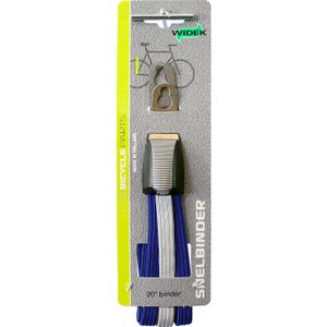 Widek Triobinder 20 blauw zilver