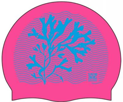 Swim Secure badmuts siliconen roze/blauw one-size