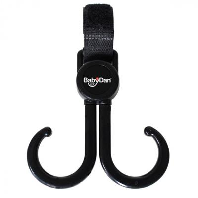 BabyDan kinderwagenhaak universeel 18 x 12 cm ABS BabyDan kinderwagenhaak universeel 18 x 12 cm ABS