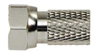 Geen Merk F4331114 F-connector 2.5 Mm Male Zilver/zilver