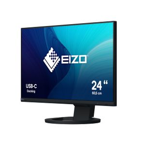 EIZO EV2480-BK LED-monitor Energielabel C (A - G) 60.5 cm (23.8 inch) 1920 x 1080 Pixel 16:9 5 ms DisplayPort, HDMI, Hoofdtelefoon (3.5 mm jackplug), USB-C,