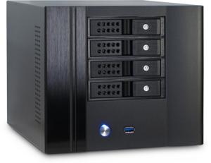 Inter-Tech IPC SC-4004 Small Form Factor (SFF) Zwart computerbehuizing