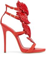 Giuseppe Zanotti sandales Cruel à empiècements - Rouge