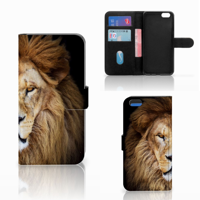 Apple iPhone 6 Plus | 6s Plus Telefoonhoesje met Pasjes Leeuw