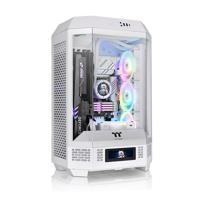 Thermaltake The Tower 300 Micro-tower Gaming-behuizing Wit 2 voorgeïnstalleerde ventilators, Zijvenster